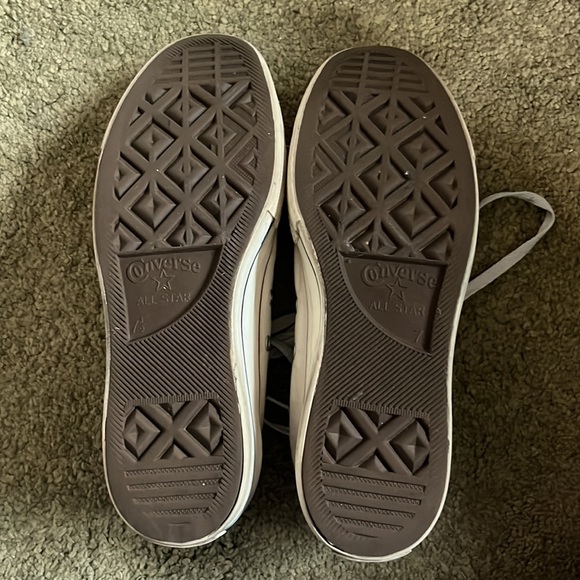 White platform converse - Picture 7 of 7